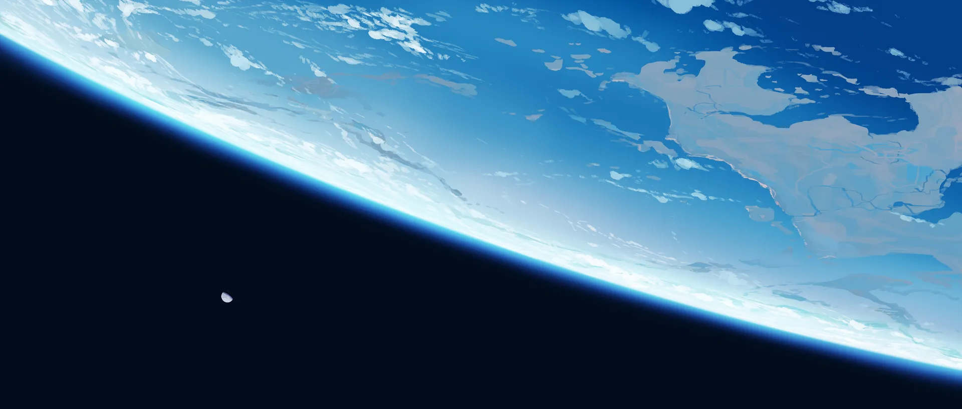 Mobile background image of the blog